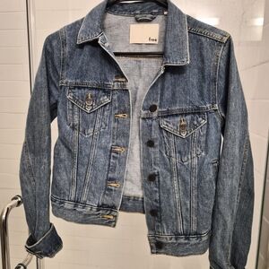 Aritzia Blue Jean Jacket